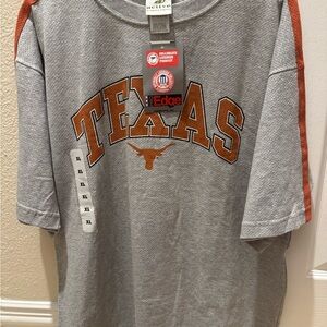 Pro Edge Gray and Orange Short Sleeve Tee